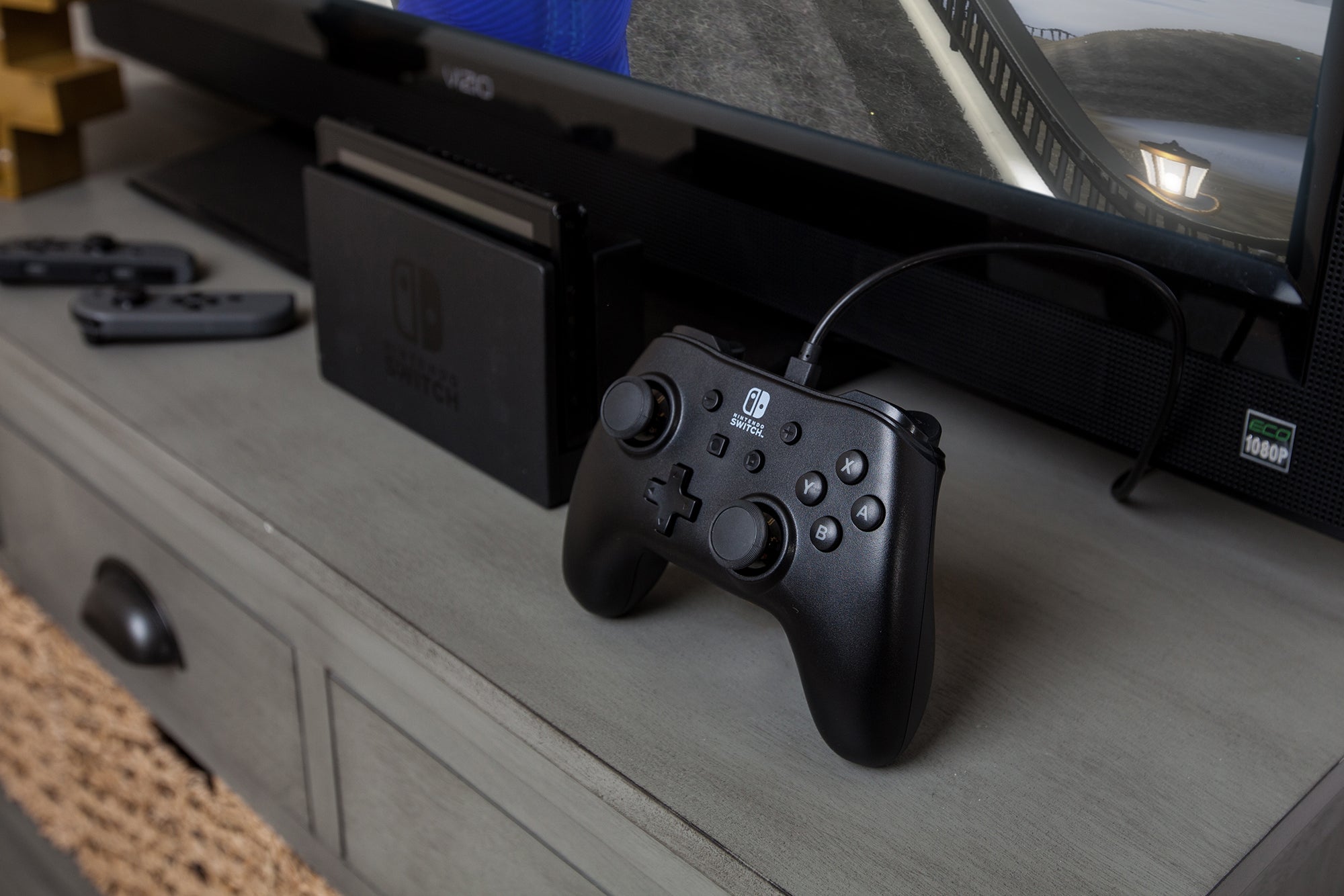 CONTROLLER PowerA, cu fir, pentru Nintendo Switch, negru, "1511370-02"