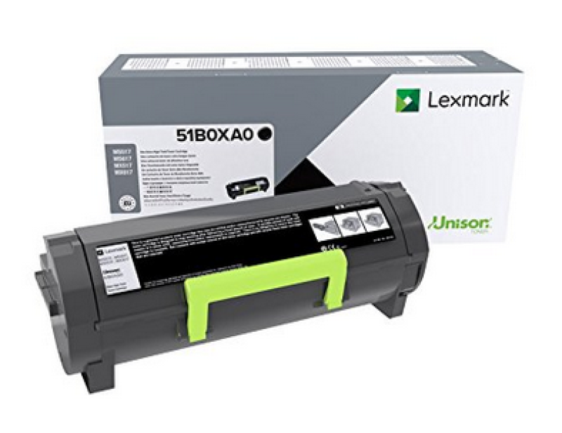 Lexmark 51B0XA0 Black Toner (Toner Lexmark 51B0XA0)