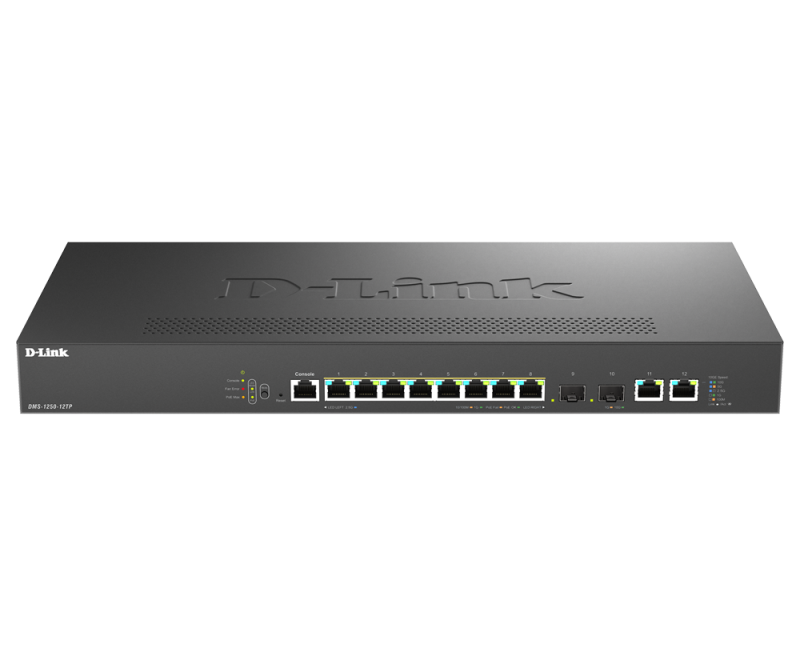 D-Link DLINK SW 8P-GB 2P-SFP SMART MANAGED POE