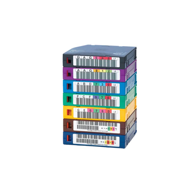 HPE LTO-6 MP Rw Cust Label No Case 20 Pk (HPE LTO-6 Ultrium 6.25TB Rw Custom Labeled 20 Data Cartridges Library Pack...)