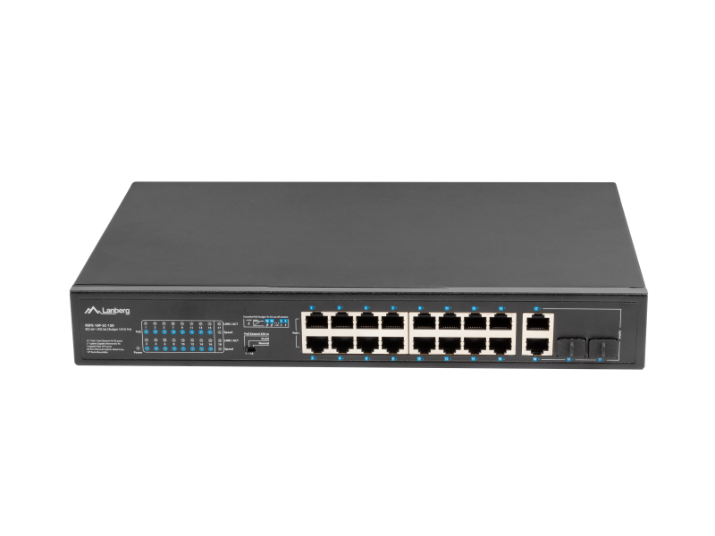 Switch Lanberg Gigabit Ethernet, 150W