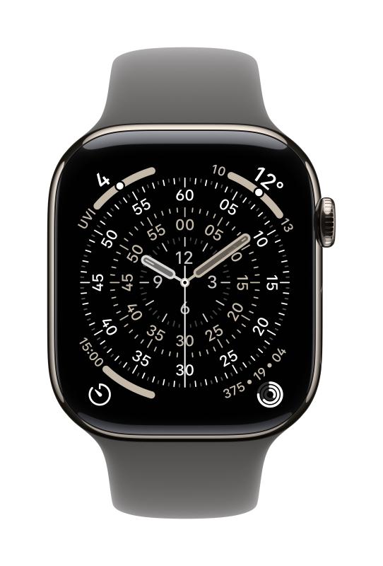 Apple Watch 46mm Stone Gray Sport Band - S/M