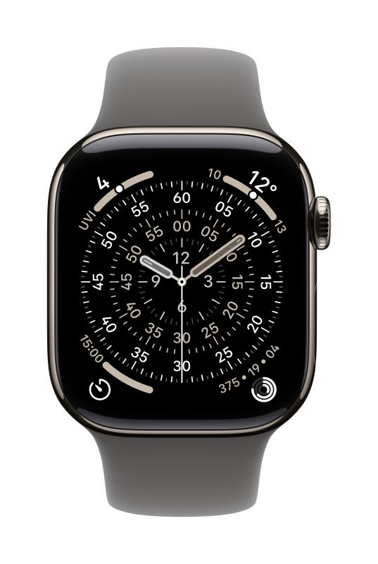 Apple AW BAND 42MM SPORT STONE GRAY S/M
