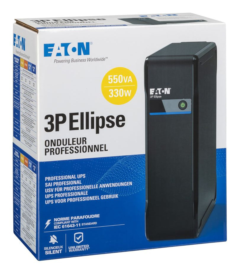 UPS TOWER 3P ELLIPSE 550VA/330W 3P550D EATON 