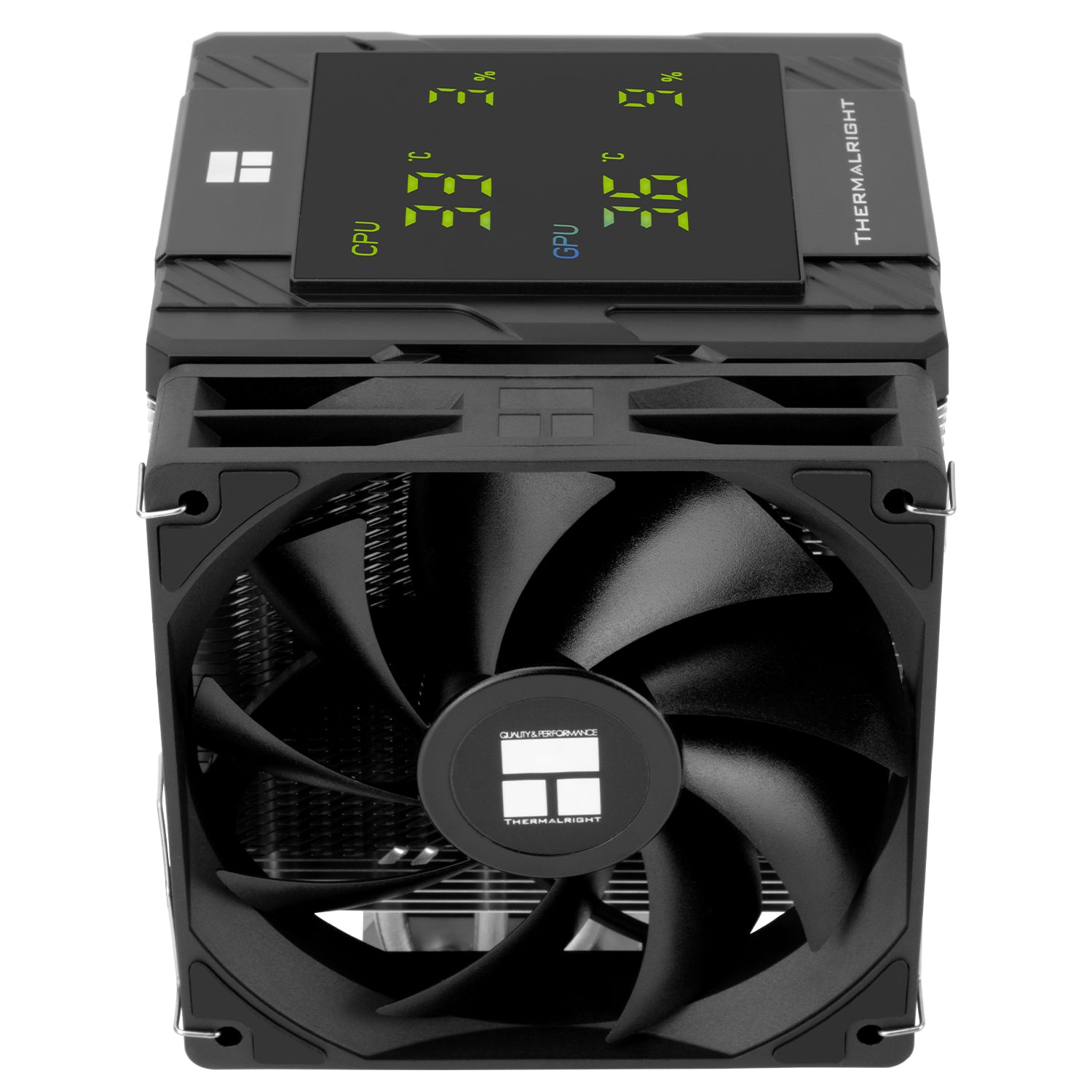 COOLER Thermalright "Peerless Assassin 120 Digital Black" skt. Intel si AMD, racire cu aer, vent. 2 x 120mm (TL-C12C-X28 V2), 1850 rpm, 6 heatpipes, inaltime 162mm, ,"Peerless Assassin 120 Digital Black"
