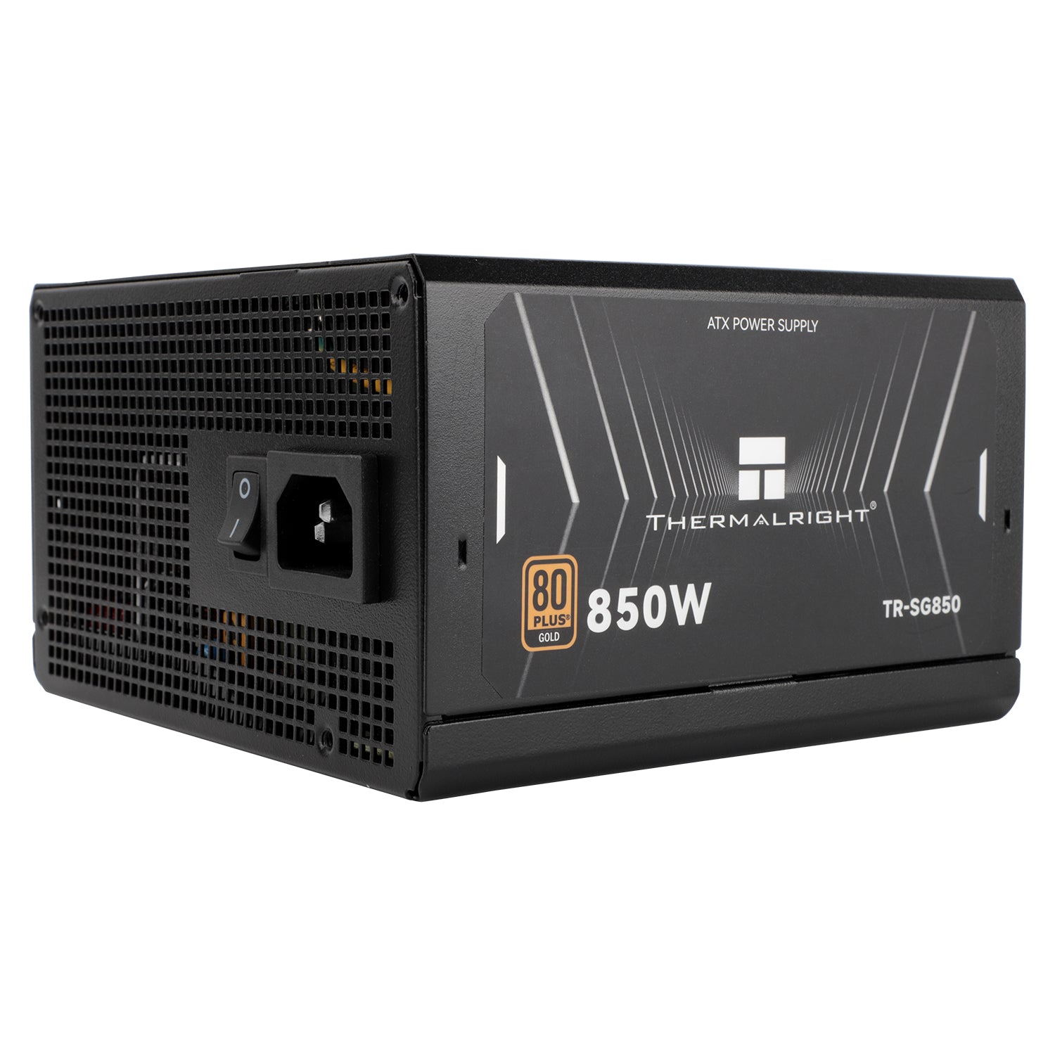 SURSA Thermalright "SG850S", 850W, certificare 80 Plus Gold, non-modular, LLC, DC to DC, fan 120mm, negru, "TR-SG850S"