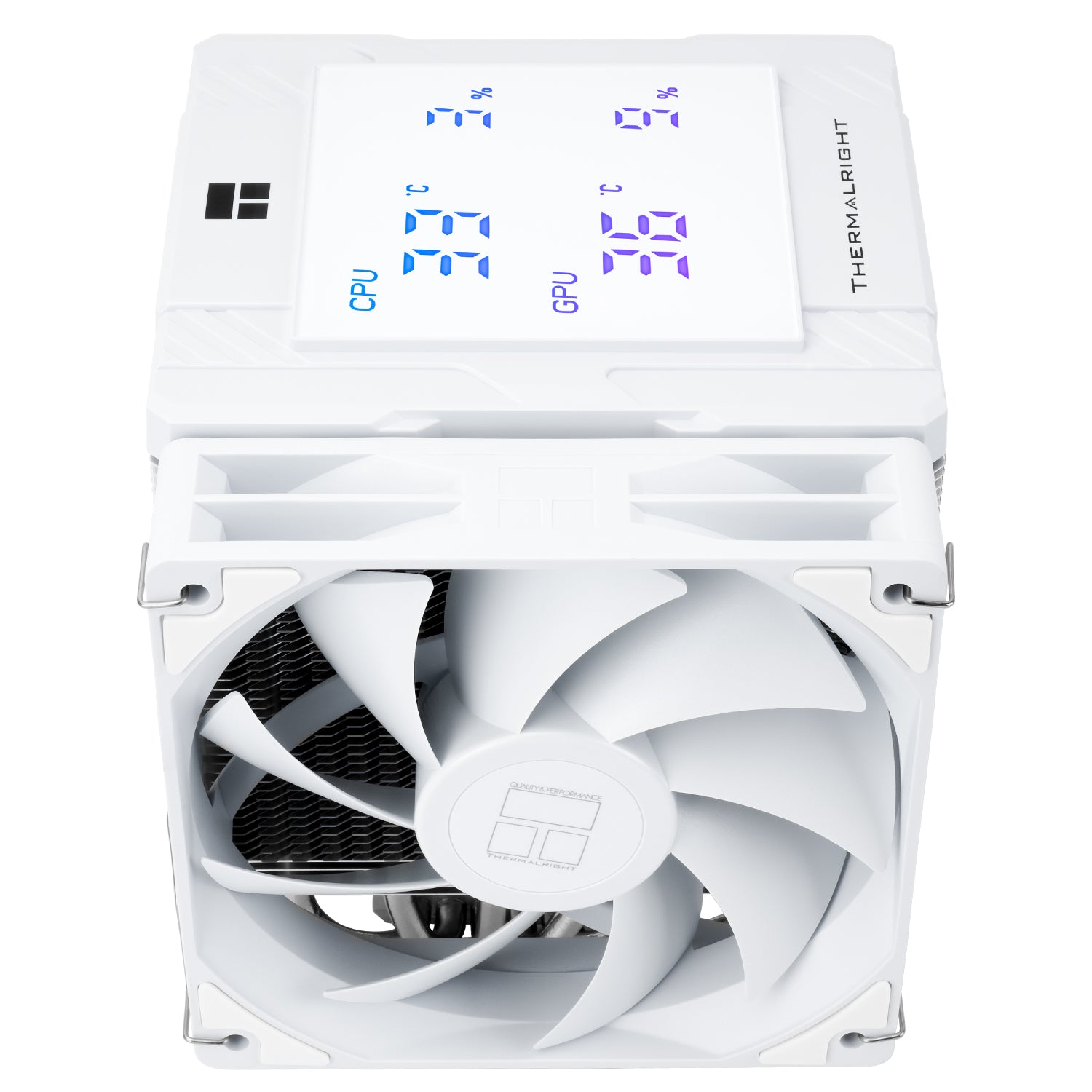 COOLER Thermalright "Peerless Assassin 120 Digital White" skt. Intel si AMD, racire cu aer, vent. 2 x 120mm (TL-C12C-X28 V2), 1850 rpm, 6 heatpipes, inaltime 162mm, ,"Peerless Assassin 120 Digital White"