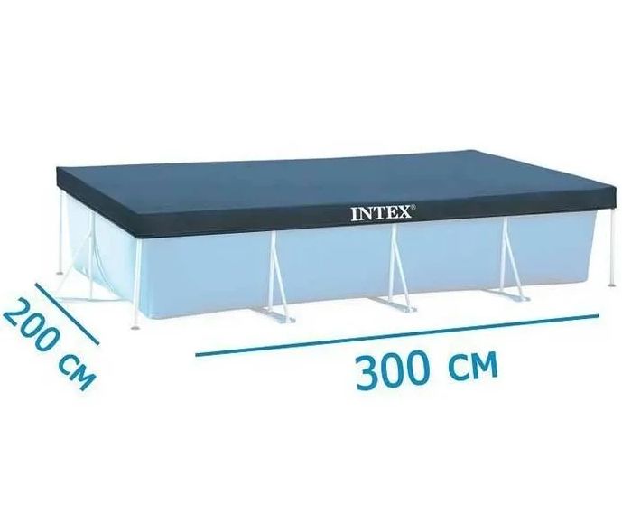 Prelata Intex pentru piscina cu cadru metalic, 300x200cm