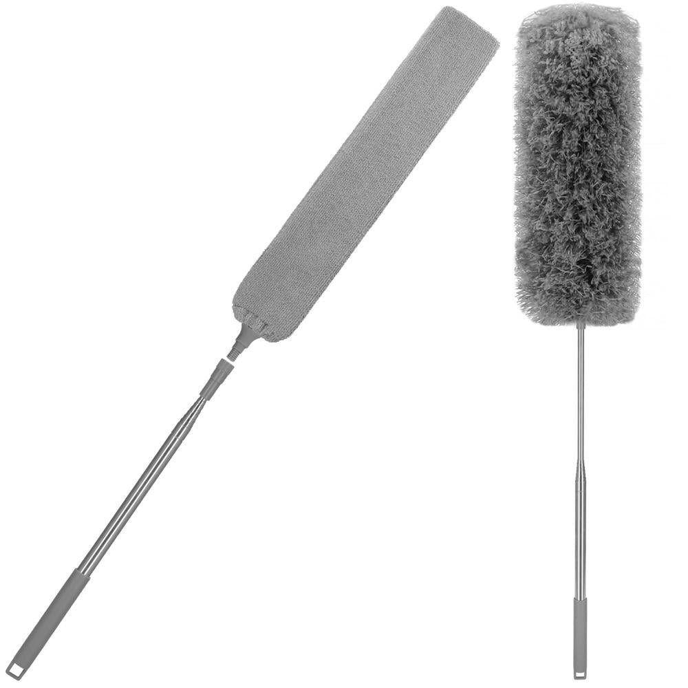 Pamatuf pentru praf cu coada telescopica pentru zone greu accesibile, 3 piese, 75-255 cm