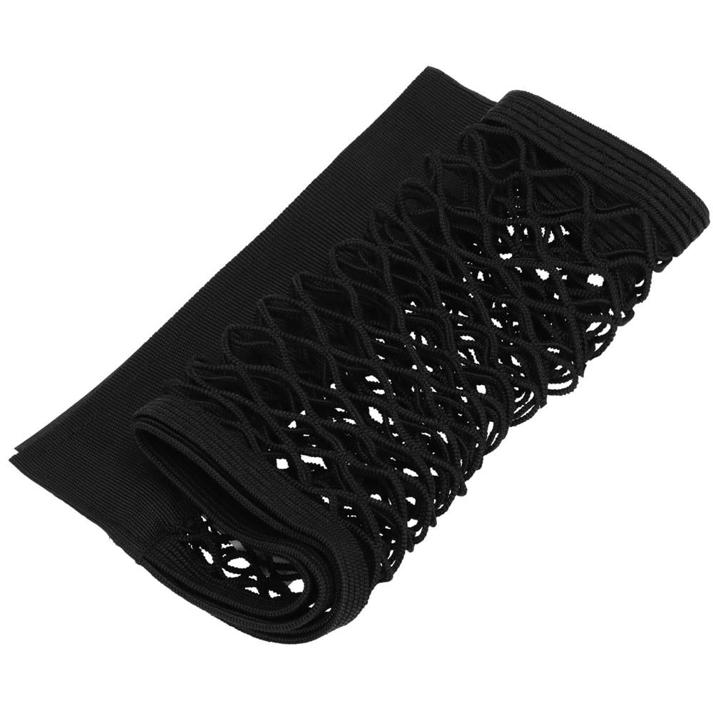 Organizator pentru portbagaj cu plasa, instalare cu arici, 24x50-70cm, negru
