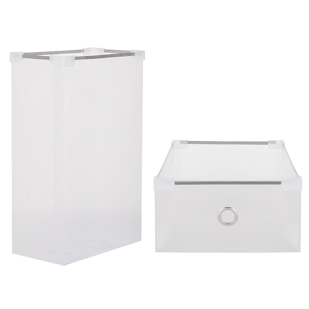 Set 10 cutii organizare pentru pantofi, 31x20x11, transparent