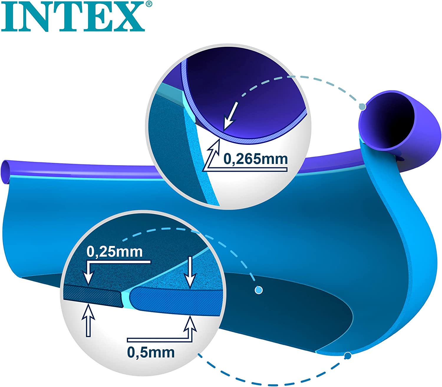 Piscina gonflabila Intex, 306x76 cm, 3.900 litri, Easy Set 28120NP