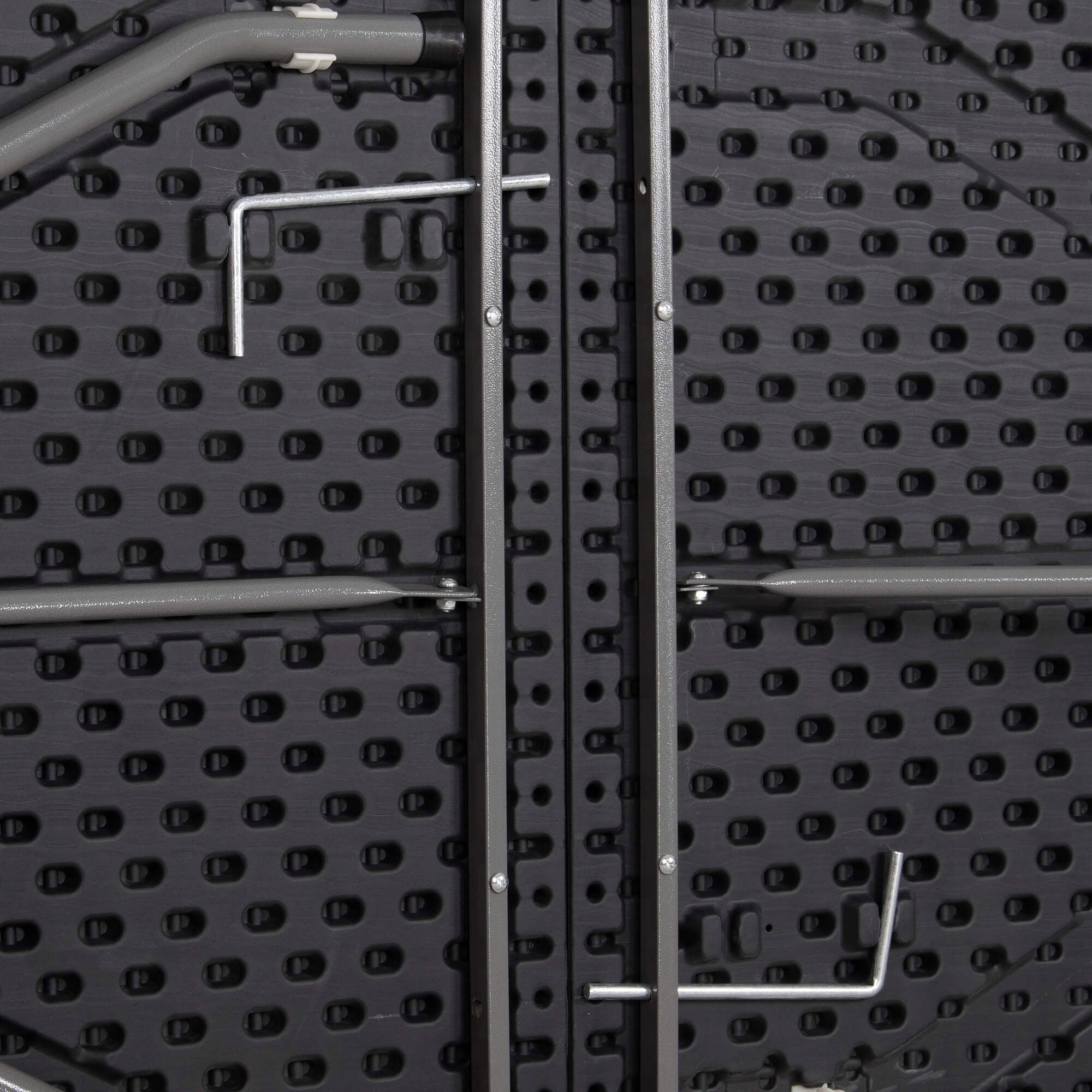 Masa dreptunghiulara pliabila multifunctionala, 1.8 m x 0.75 m x 0.75 m, neagra