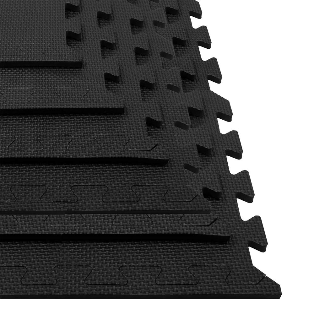 Set covoras de protectie saltea de antrenament, tip puzzle, 6 piese de 60x60cm, 12mm