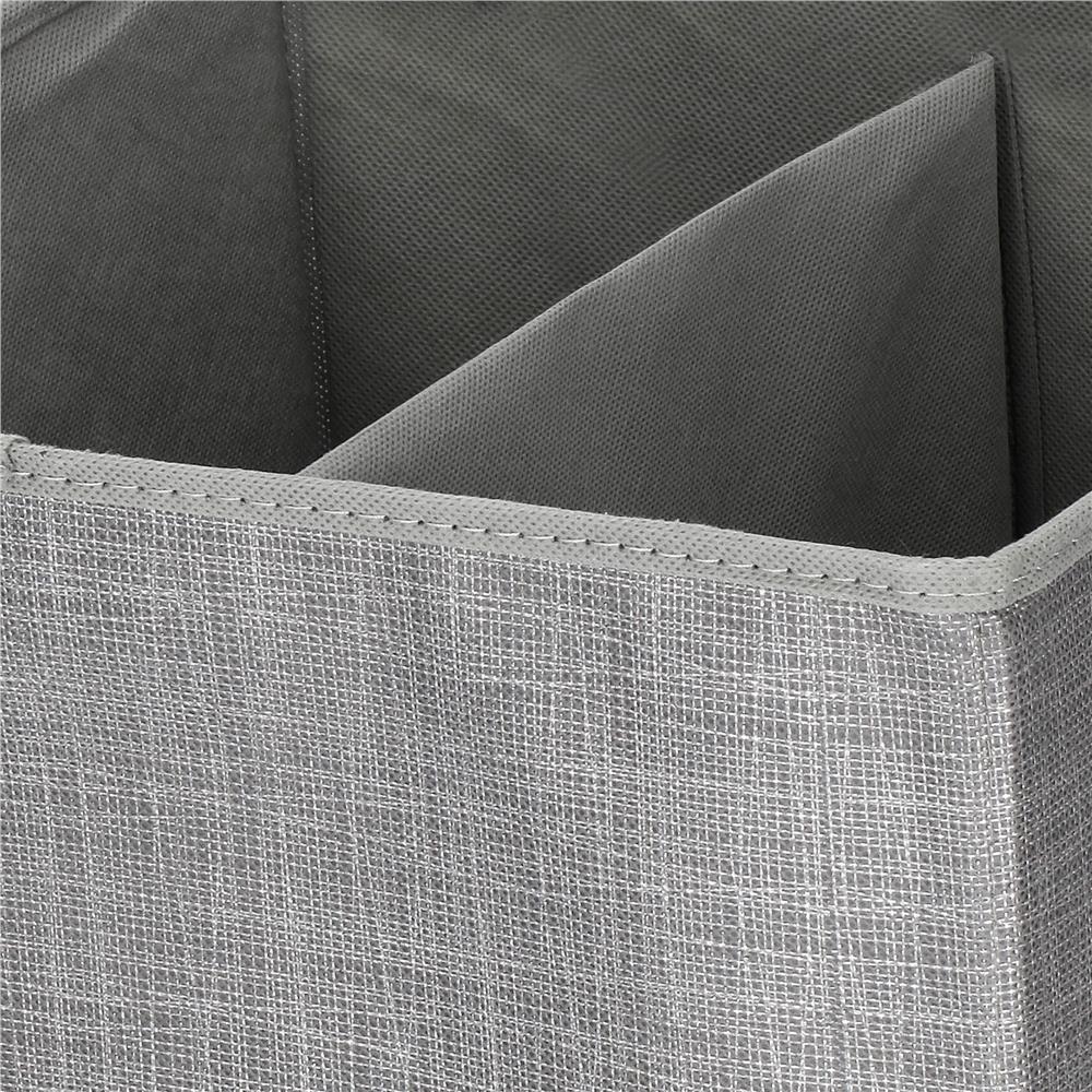 Organizator dulap tip lada cu 3 sertare, Sersimo, gri