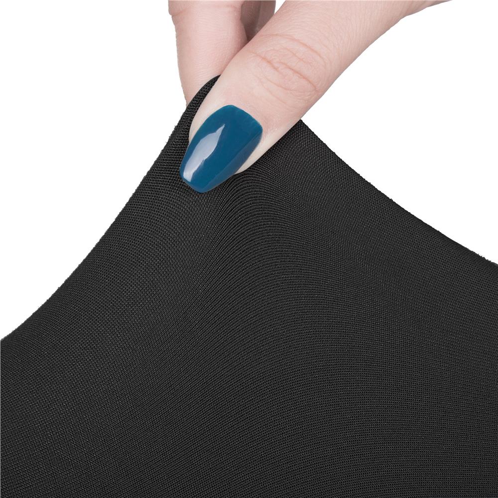 Husa universala pentru scaun, marime universala, poliester si spandex, 45 x 60 cm, negru