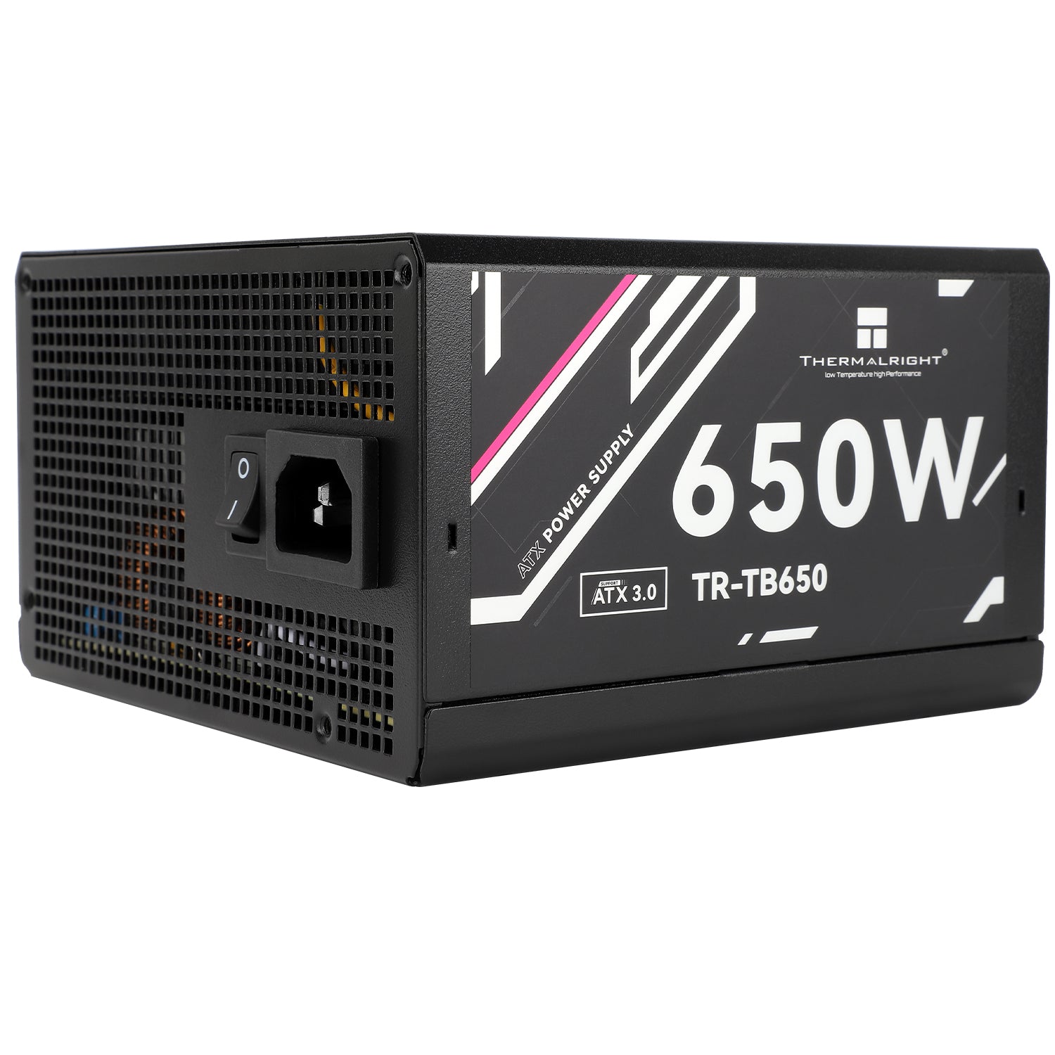 SURSA Thermalright "TB650", 650W, certificare 80 Plus Gold, full modular, DC to DC, fan 120mm, negru, "TR-TB650"