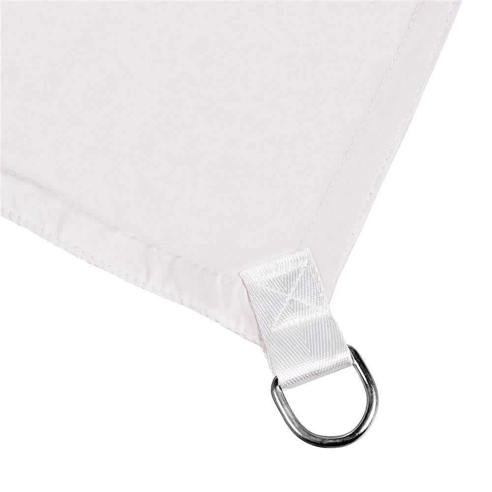 Copertina prelata de soare Sersimo SN133, dreptunghiulara, impermeabila cu protectie UV, 4x3m, gri deschis