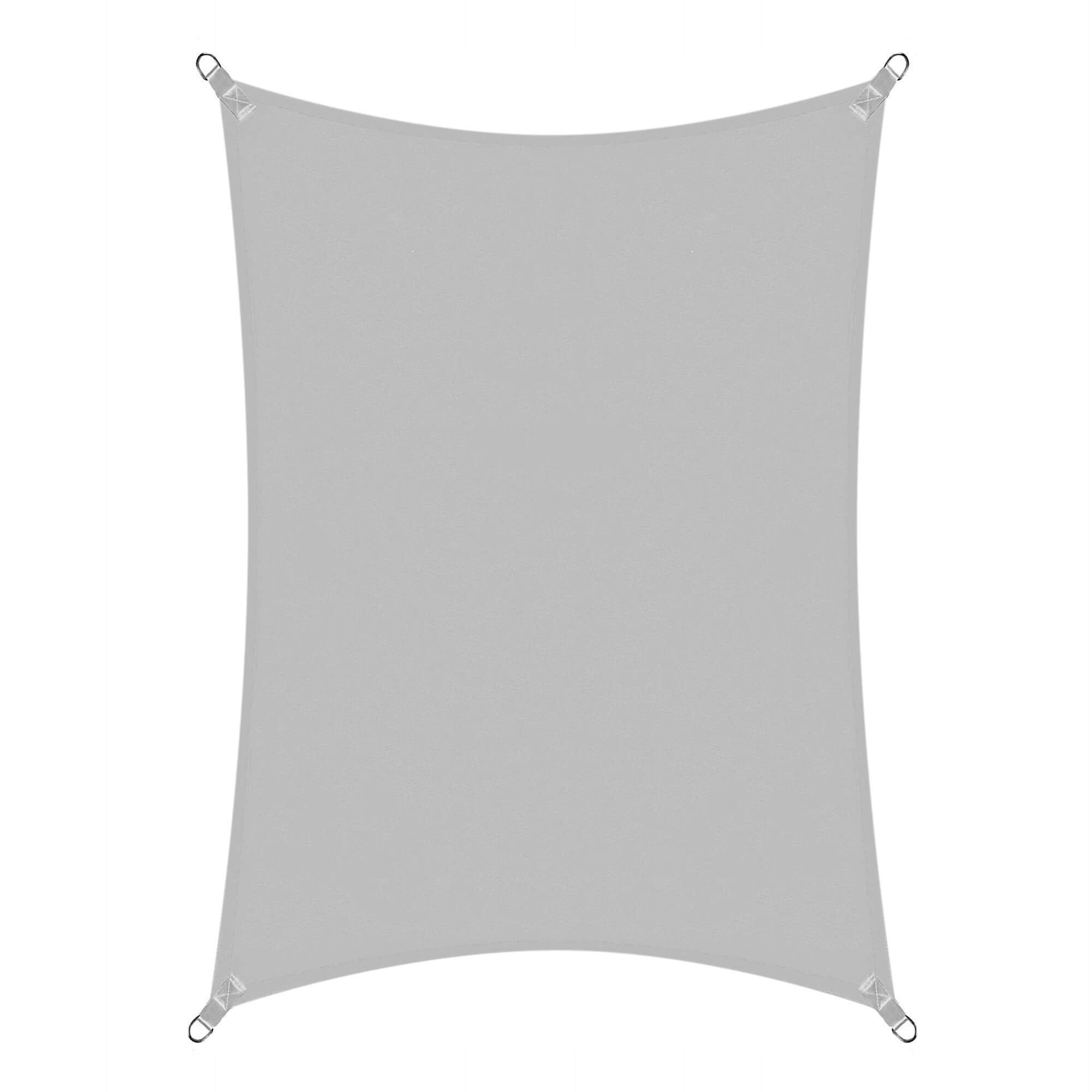 Copertina prelata de soare Sersimo SN146, dreptunghiulara, impermeabila cu protectie UV, 4x3m, gri