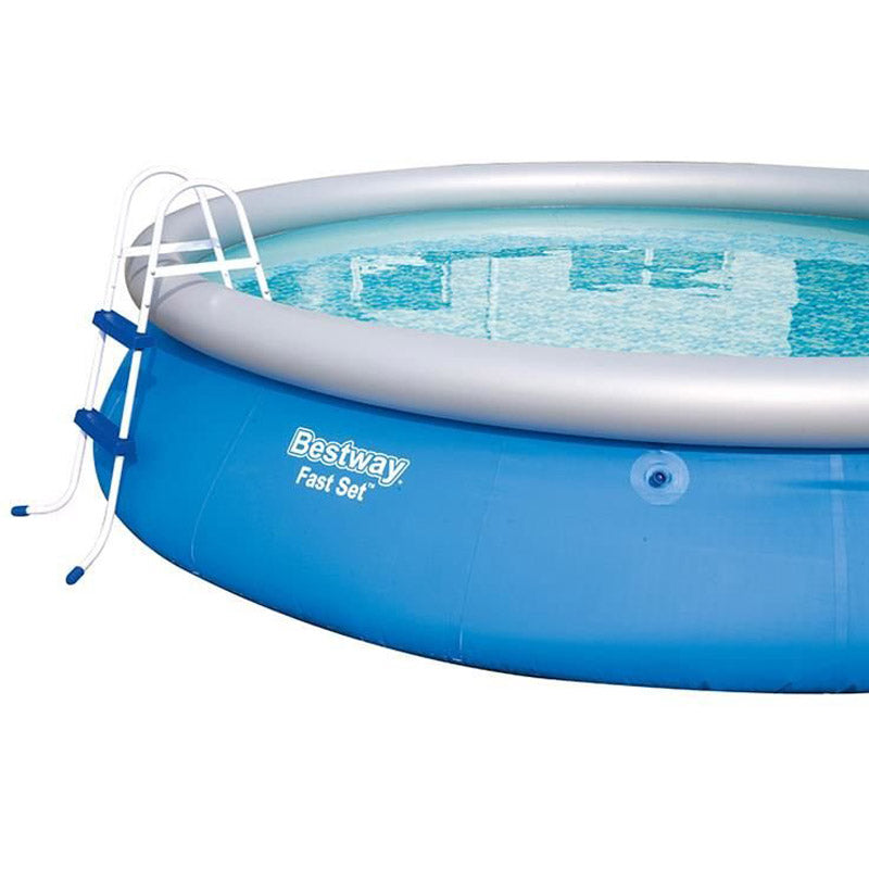 Scara pentru piscina Bestway, cu 2 trepte, 84cm, alb