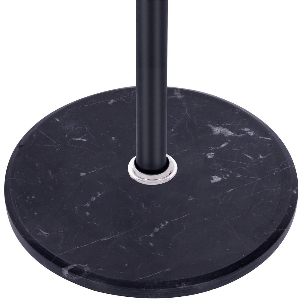 Cuier tip pom din metal Sersimo, 6 agatatoare, 180cm, negru maro