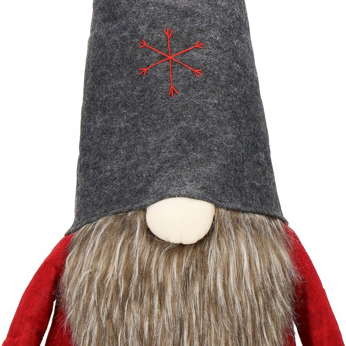 (DL) Figurina Craciun, Spiridus, picioare telescopice, inaltime extensibila 95-160cm
