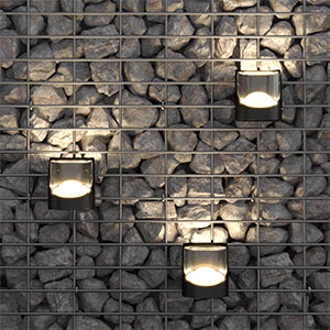 SONGMICS Cos de gabioane pentru pietre, otel galvanizat, 100x50x30cm, argintiu
