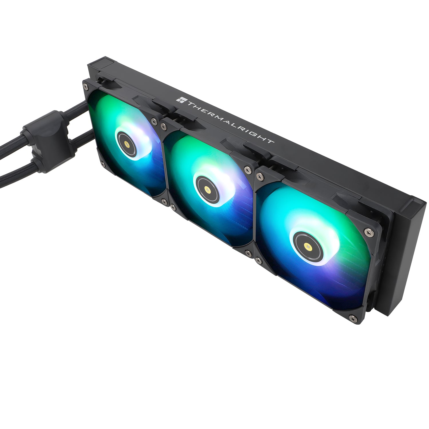 COOLER Thermalright "Frozen Notte 360 Argb V2", skt. Intel si AMD, racire cu lichid, 3 x 120mm, viteza rotatie pompa 5300 RPM, 2000 RPM, ARGB, negru "Frozen Notte 360 Black Argb V2"