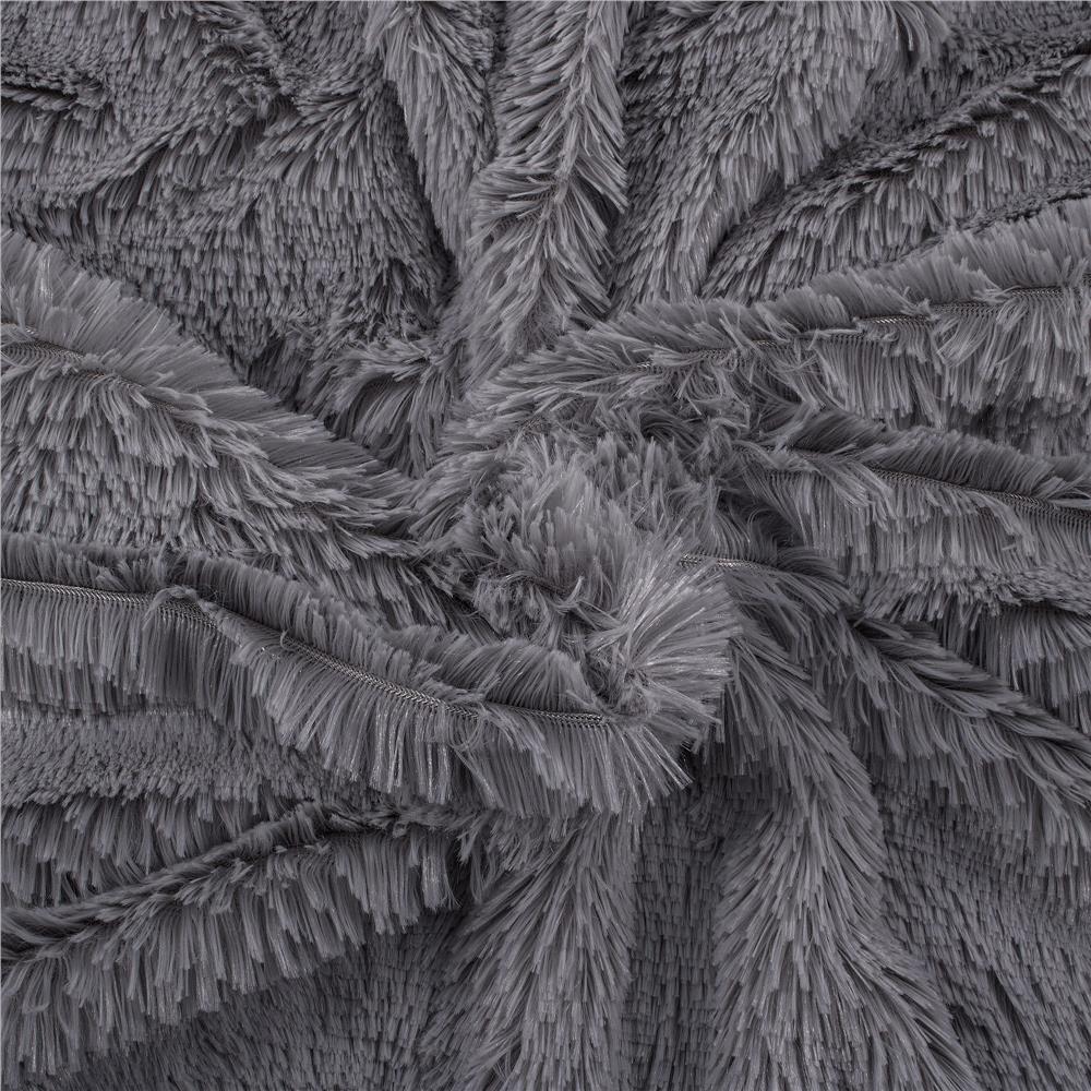 Patura pufoasa si calduroasa pentru 2 persoane, 200x240cm, gri