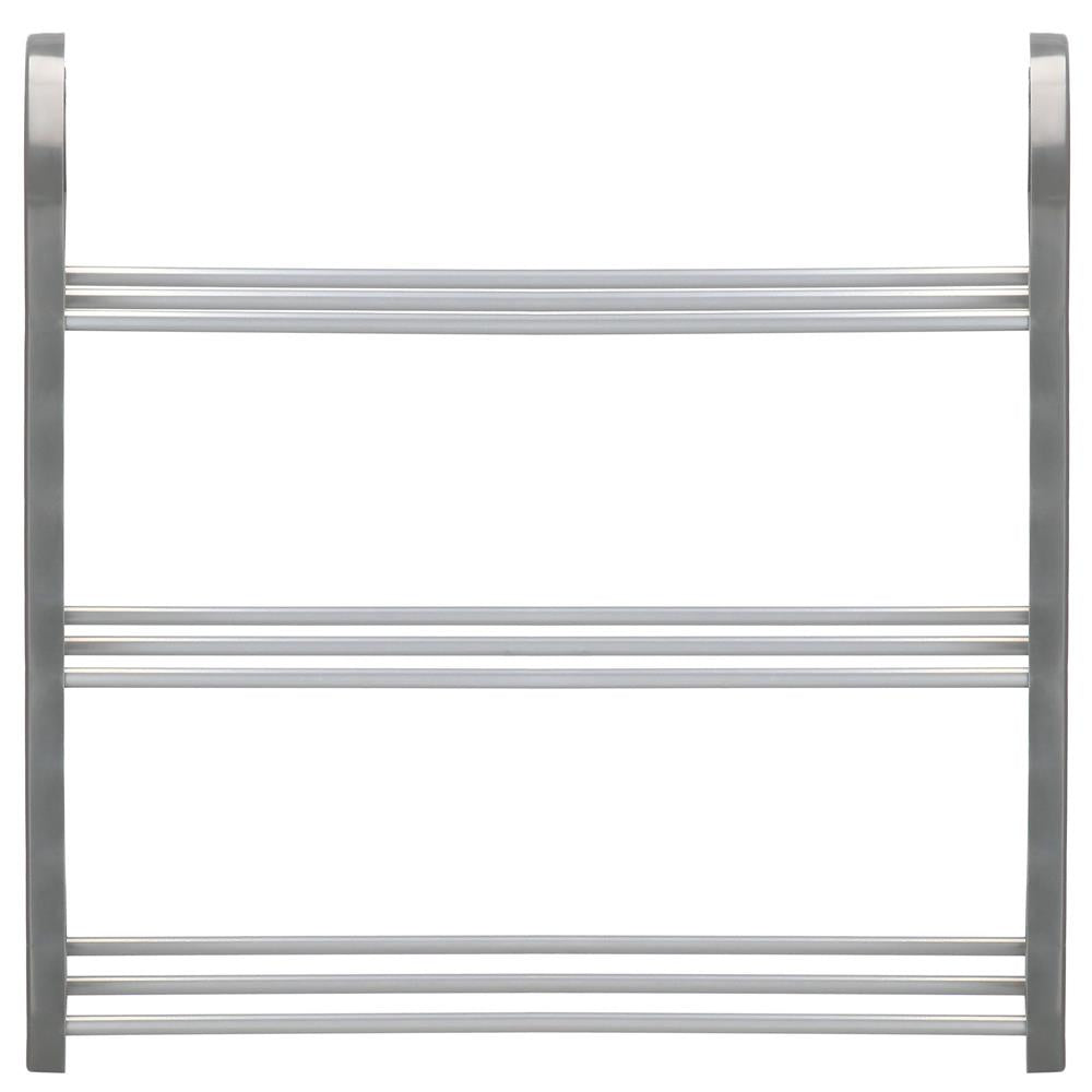Pantofar PVC si metal, Sersimo cu 3 rafturi, 49x48cm, gri