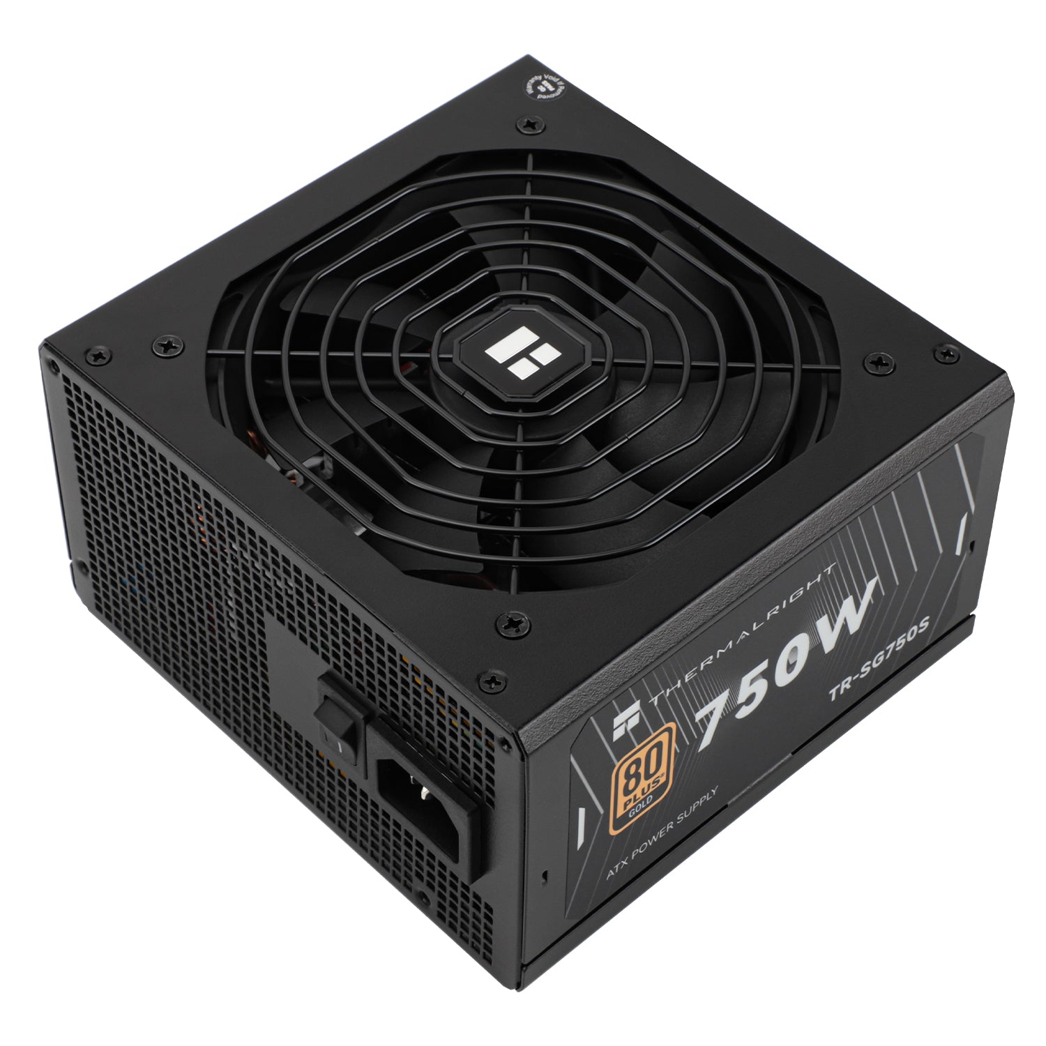 SURSA Thermalright "SG-750S", 750W, certificare 80 Plus Gold, non-modular, LLC, DC to DC, fan 120mm, negru, "TR-SG750S"