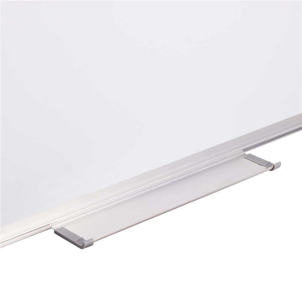 Tabla de scris de perete, magnetica, cu raft inferior, 60x90cm, alb