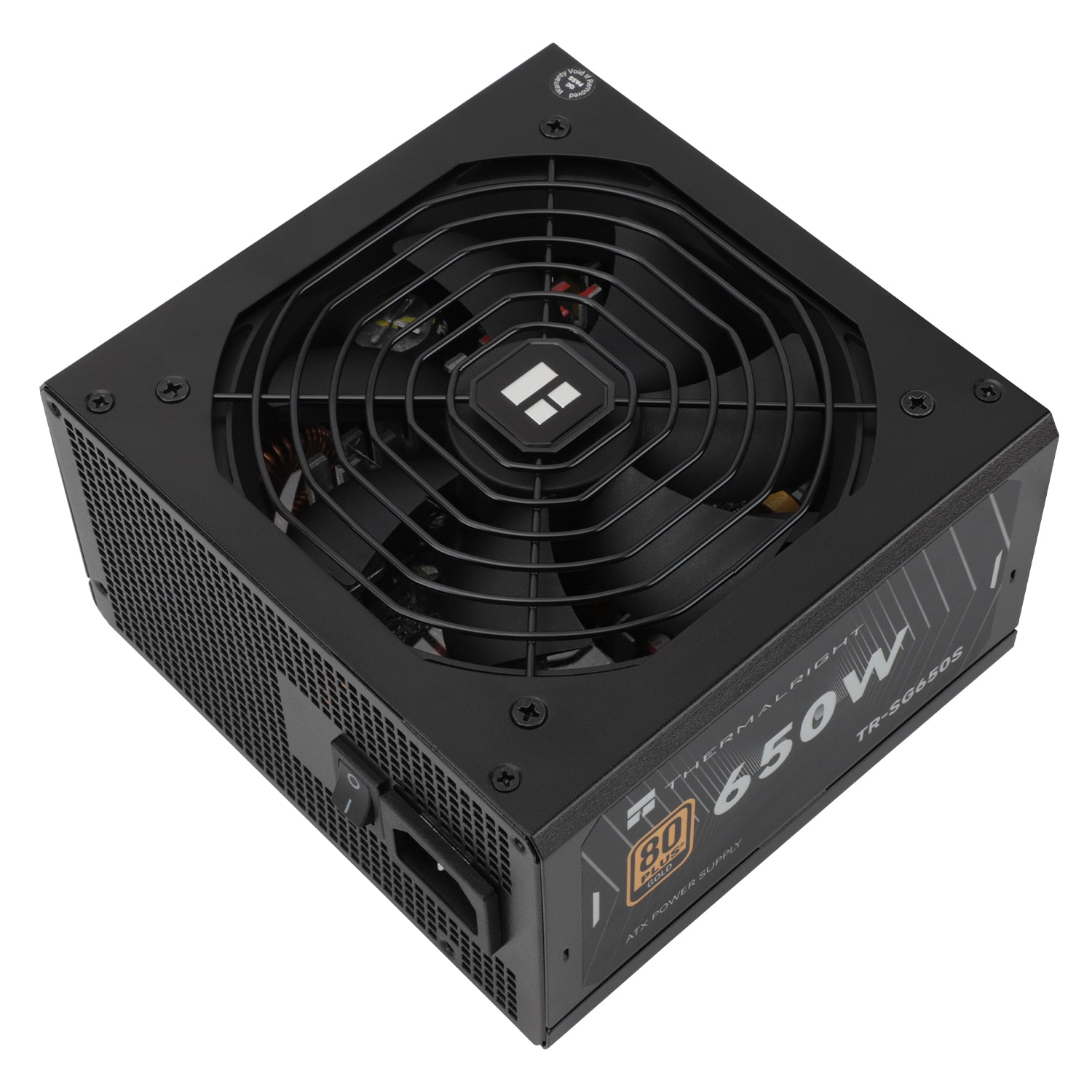 SURSA Thermalright "SG-650S", 650W, certificare 80 Plus Gold, non-modular, LLC, DC to DC, fan 120mm, negru, "TR-SG650S"