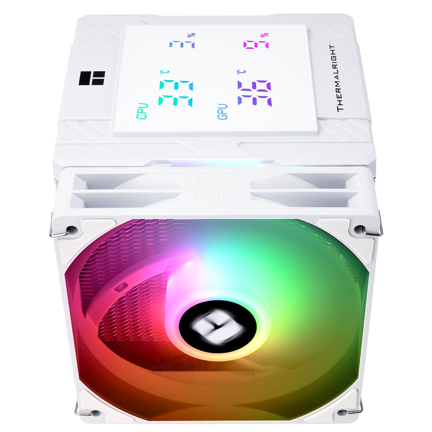 COOLER Thermalright "Peerless Assassin 120 Digital WhiteArgb" skt. Intel si AMD, racire cu aer, vent. 2 x 120mm (TL-C12C-X28-S V2), 1850 rpm, 6 heatpipes, inaltime 162mm, ARGB,"Peerless Assassin 120 Digital WhiteArgb"