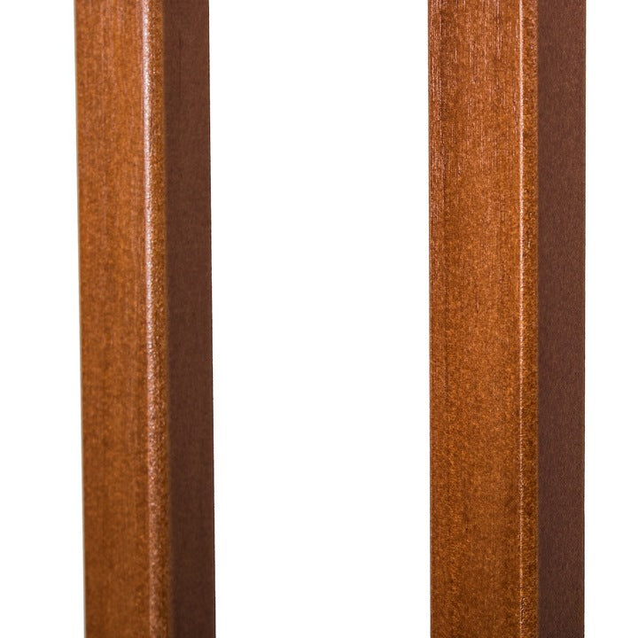 Poarta de siguranta Safety Gate pentru scari, ajustabila 90-96 cm, din otel si lemn, negru maro