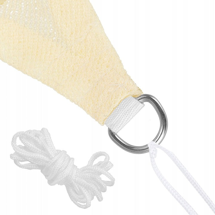 Copertina prelata de soare, dreptunghiulara, impermeabila cu protectie UV, 4x3m, crem