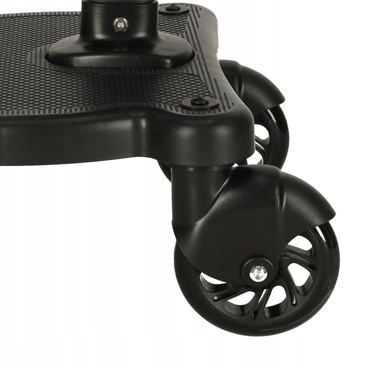 Platforma pentru carucior 55x33x36 cm, cu sezut pentru al doilea copil, montaj rapid, compatibilitate universala, neagra