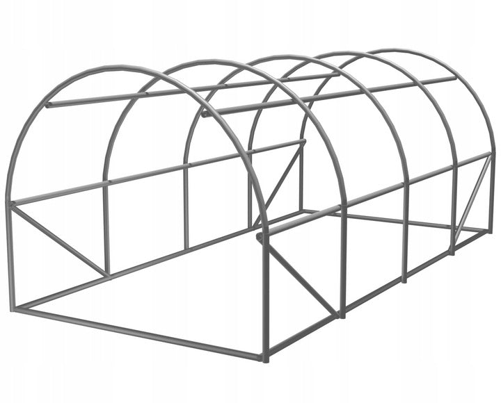Folie pentru sera de gradina, 6x3 m, material PE 140 g/m, rezistenta la UV4, verde transparent