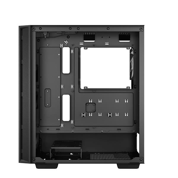 CARCASA DeepCool "MATREXX55",middle tower,gaming,fara sursa,suporta 8xfan, 4xfan inclus, USB 3.1 gen1x1, USB-C,audio+mic,7 sloturi expansiune,negru "R-MATREXX55-BCADA4-G-4"