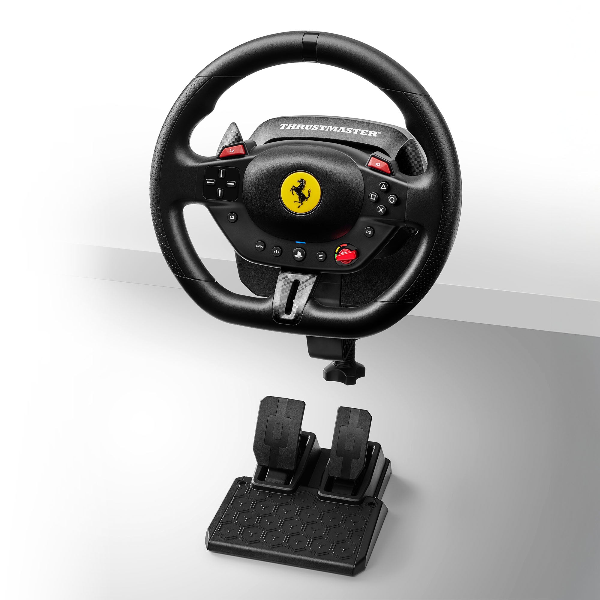 Thrustmaster T98-P FERRARI 296 GTB Racing Wheel and Pedals (PC/PS) "4160880"