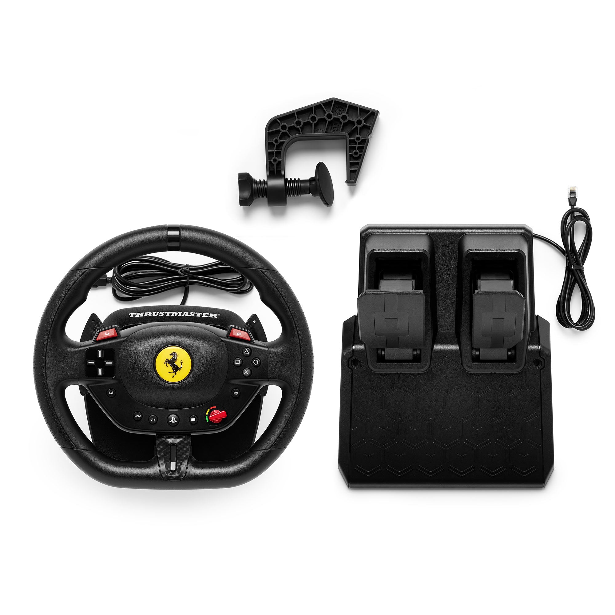 Thrustmaster T98-P FERRARI 296 GTB Racing Wheel and Pedals (PC/PS) "4160880"
