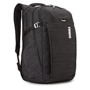 RUCSAC THULE, pt. notebook de max. 15.6 inch, 28 l, 3 compartimente, buzunar frontal x 2 | buzunar lateral x 2, waterproof, nylon, negru, "CONBP216 BLACK" / 3205354