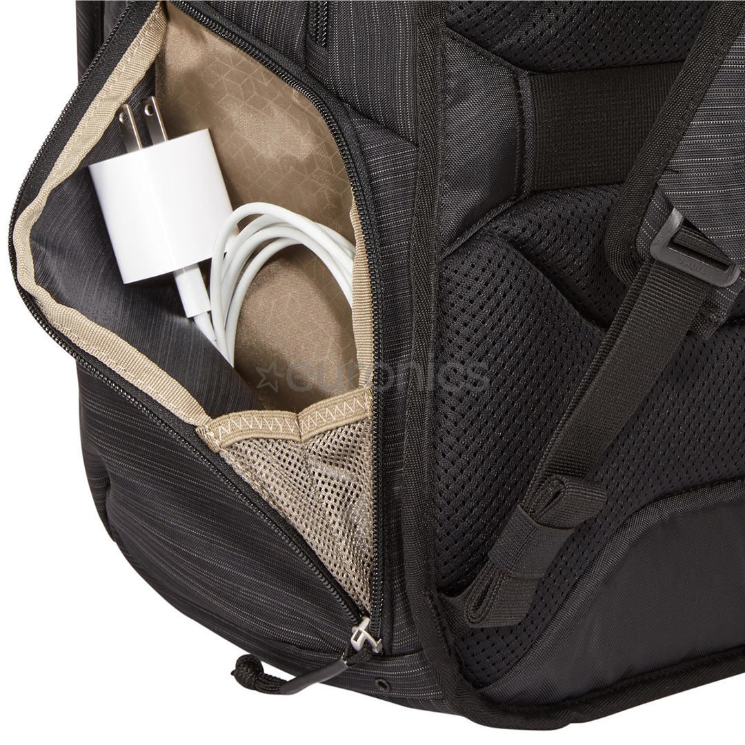 RUCSAC THULE, pt. notebook de max. 15.6 inch, 28 l, 3 compartimente, buzunar frontal x 2 | buzunar lateral x 2, waterproof, nylon, negru, "CONBP216 BLACK" / 3205354