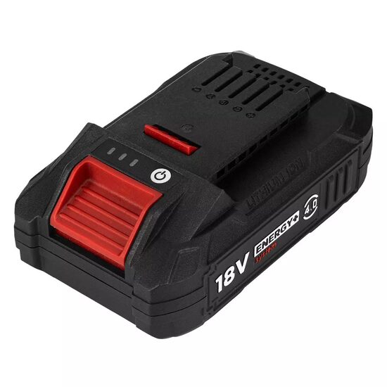 Acumulator pentru sculele GRAPHITE ENERGY, 18 V, 4 Ah Li-ion, Boost up