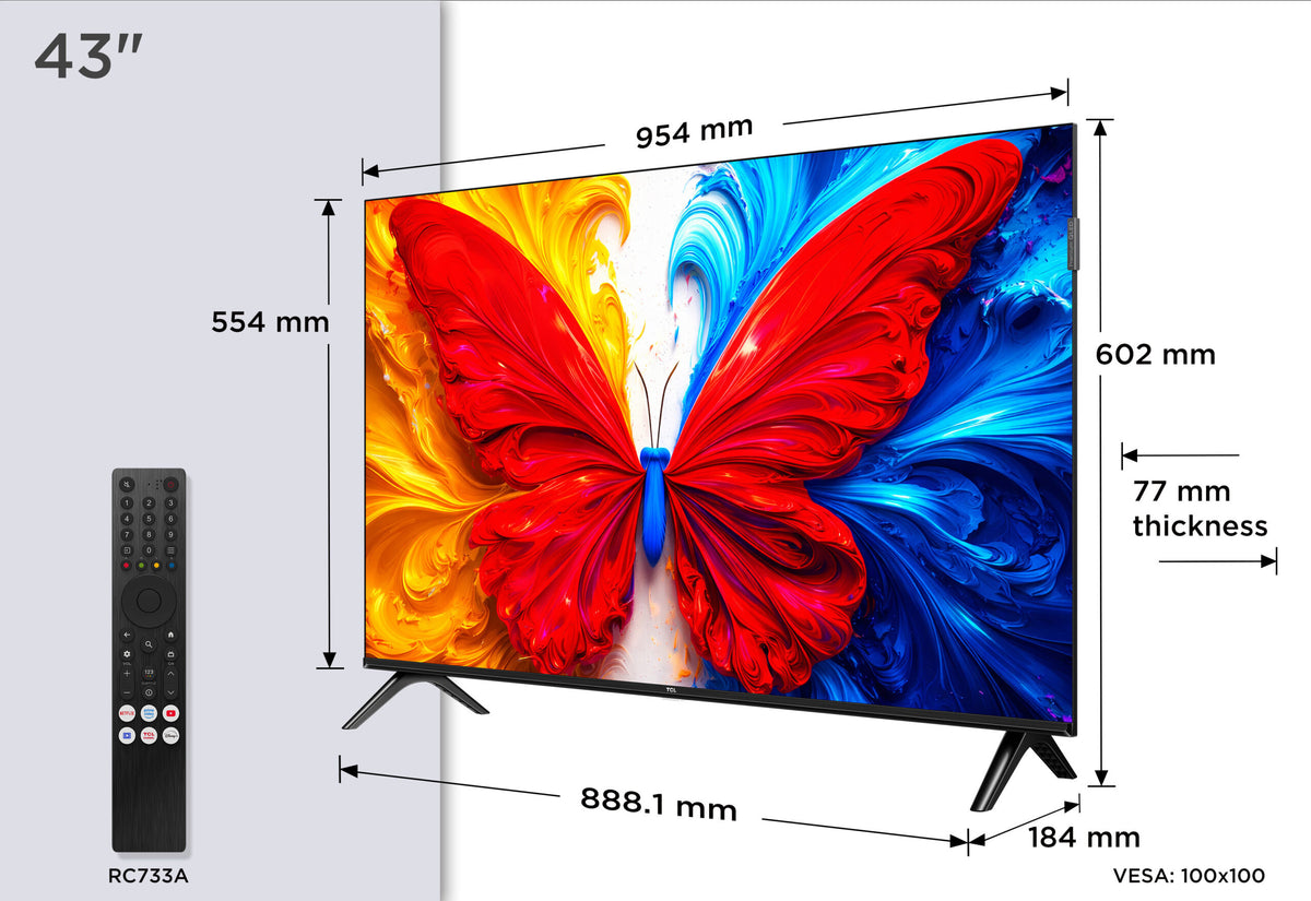 QLED TV FHD 43(108 cm) TCL 43S5L 