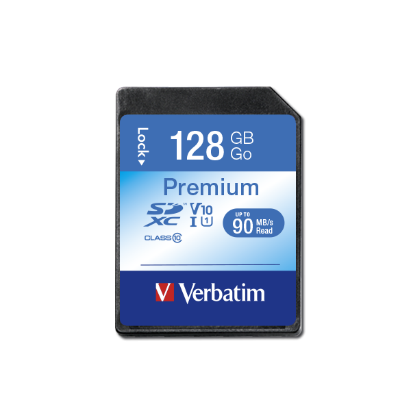 MEMORIE SD CARD VERBATIM 128GB CLASA 10 "44025"