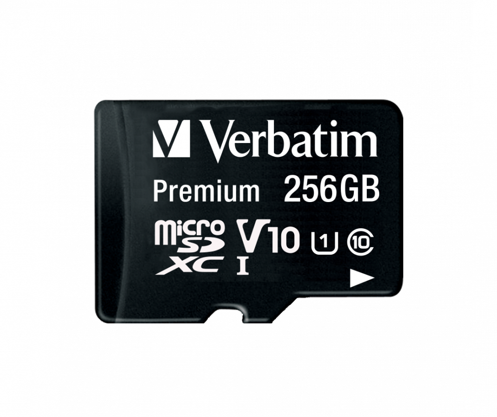 MEMORIE SD CARD VERBATIM 256GB CLASA 10 ADAPTOR INCLUS "44087"