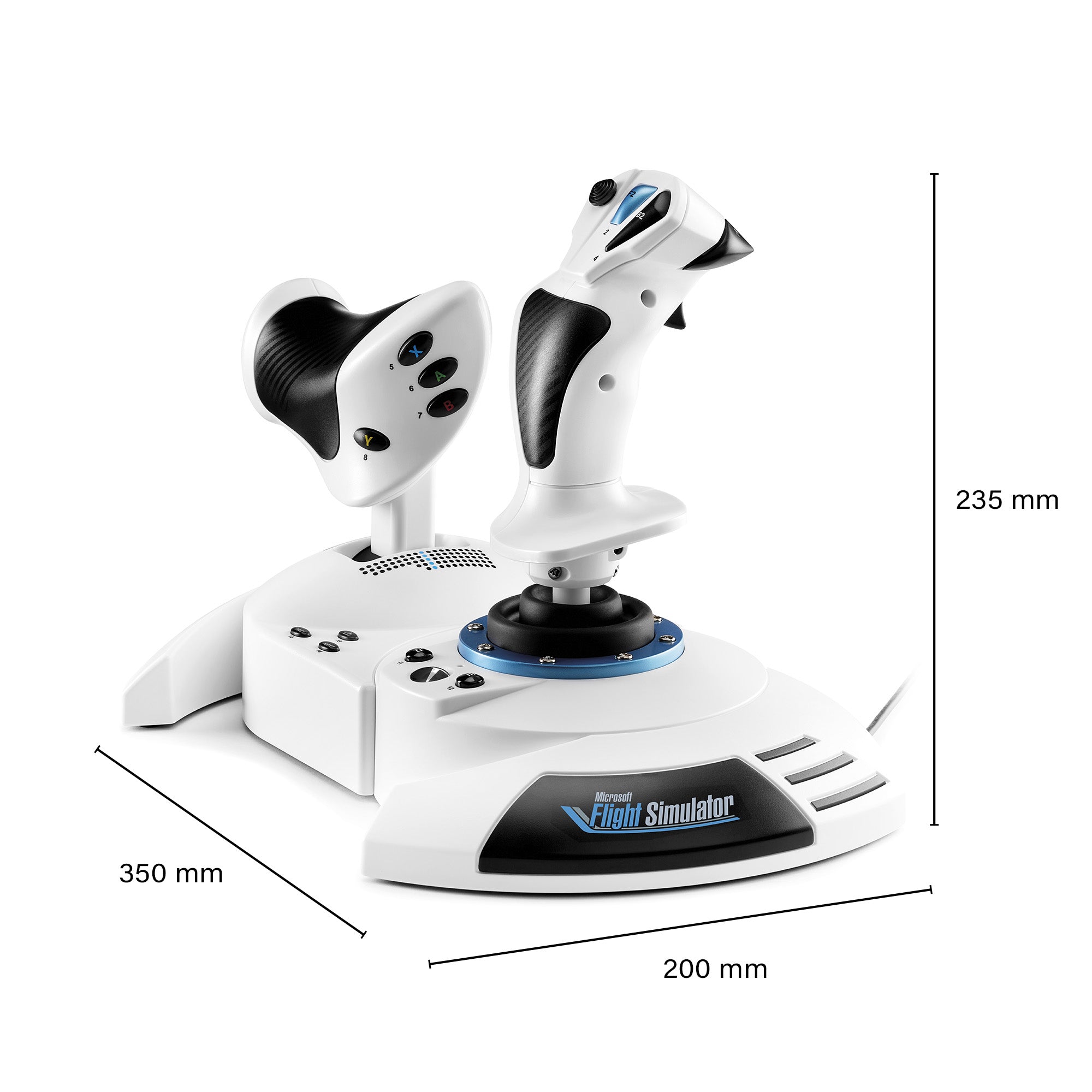 Thrustmaster T.FLIGHT HOTAS ONE MSFS SPECIAL EDITION White "4460295"