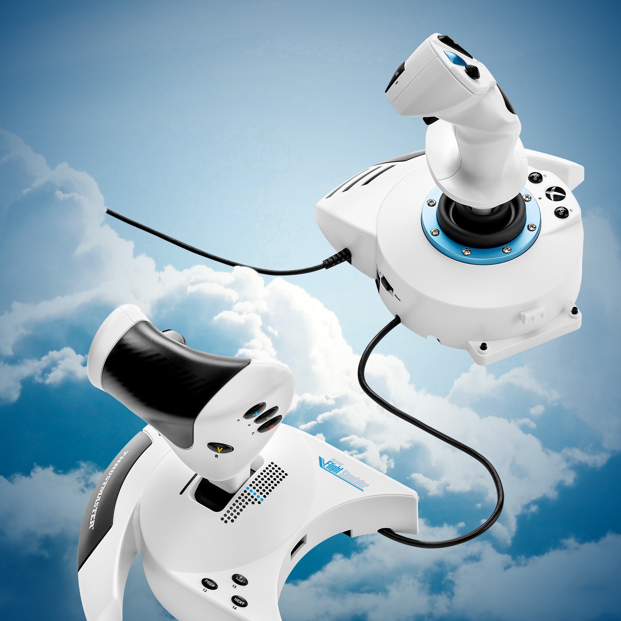 Thrustmaster T.FLIGHT HOTAS ONE MSFS SPECIAL EDITION White "4460295"