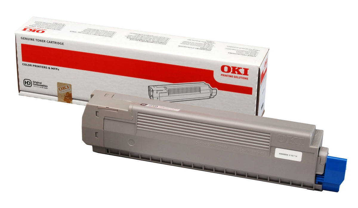 Toner Original OKI Black, 44643004, pentru C801, 7K,